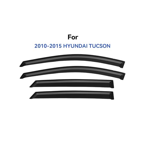 Window Visors Rain Guards for 2010 2011 2012 2013 2014 2015 Hyundai Tucson