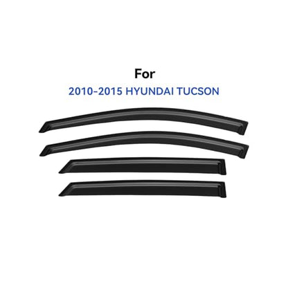 Window Visors Rain Guards for 2010 2011 2012 2013 2014 2015 Hyundai Tucson