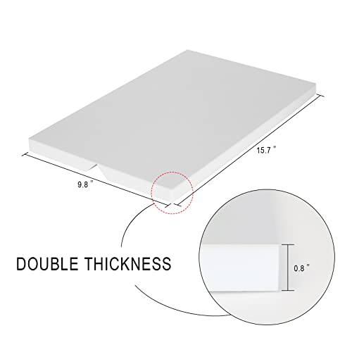 Garage Wall Protector Foam Corner Guard for Parking Lot 4Pk Car Door Bumper (2 Count)