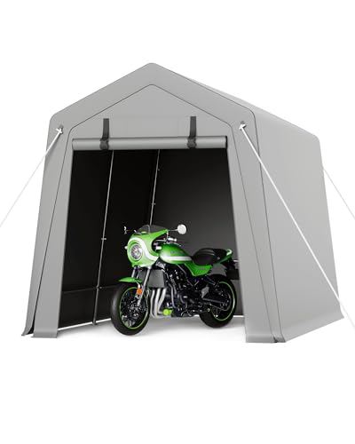 7 x 10 ft Carport Storage Shed