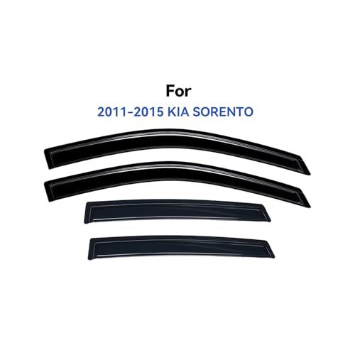 Window Visors Rain Guards for 2011 2012 2013 2014 2015 Kia Sorento