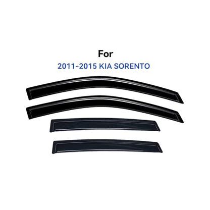 Window Visors Rain Guards for 2011 2012 2013 2014 2015 Kia Sorento
