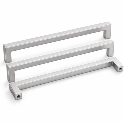 10 Pack 10 Inch Brushed Nickel Cabinet Pulls Kitchen Handles (10 Count)