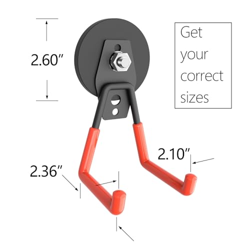 Magnetic Garage Hook (2 Count)