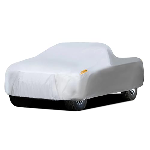 Waterproof Car Cover All Weather Snowproof UV Protection Windproof Outdoor Full Truck Cover