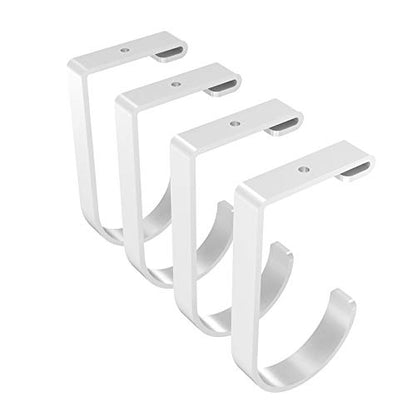 4 Pack Add On Storage Flat Hooks (5 Count)