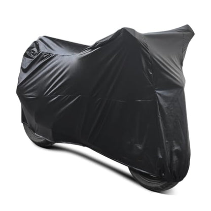 Motorcycle Cover Soft Stretch Waterproof Motor Cover Dustproof Durable Motorbike Cover for Indoor and Outdoor