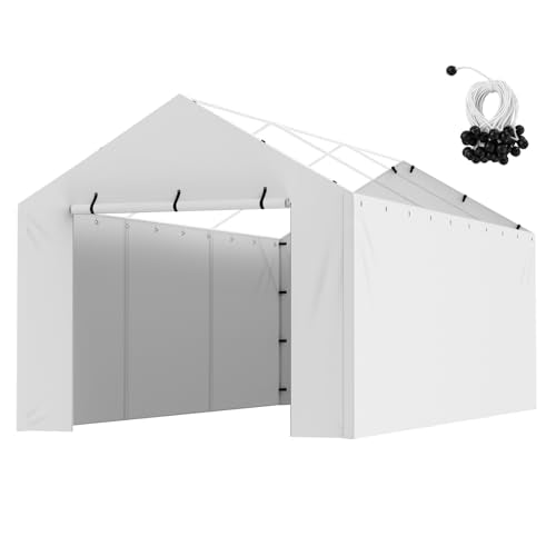 Carport Replacement Canopy Cover Side Wall 10 x 20 ft