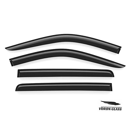 Tape on Extra Durable Rain Guards for Trucks Chevrolet