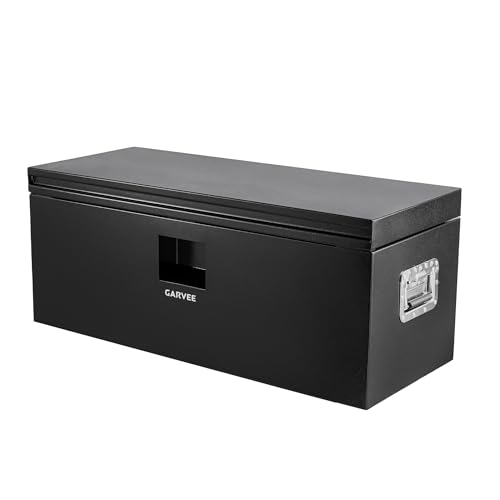 36 Inch Black Steel Truck Bed Tool Box