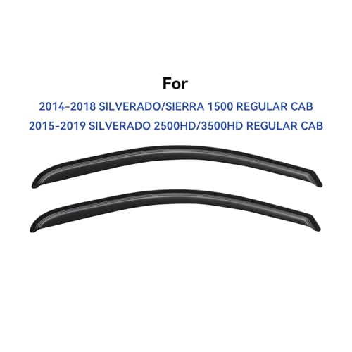 Window Visors Rain Guards for 2014