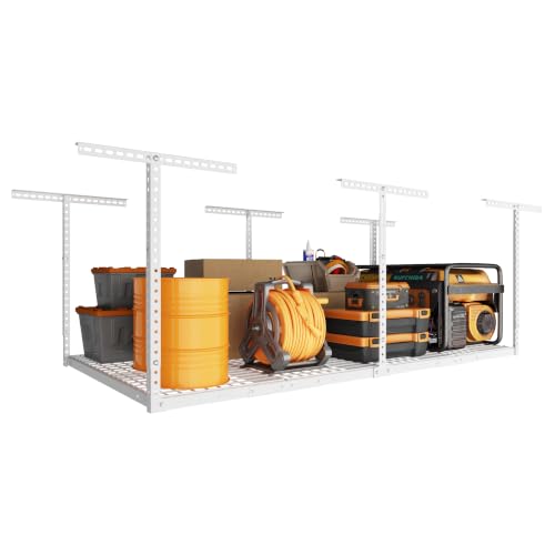 4x8ft Overhead Ceiling Garage Storage Rack
