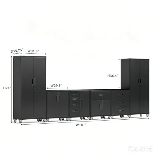 Garage Storage Cabinet System