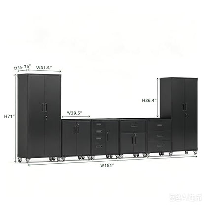 Garage Storage Cabinet System