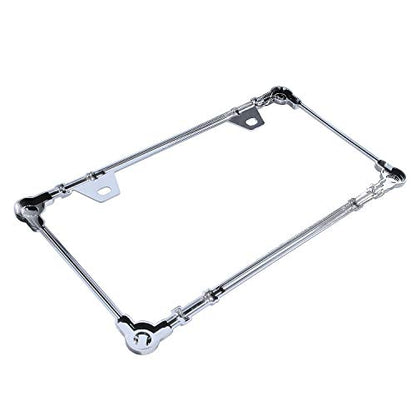 3D Chrome License Plate Frames