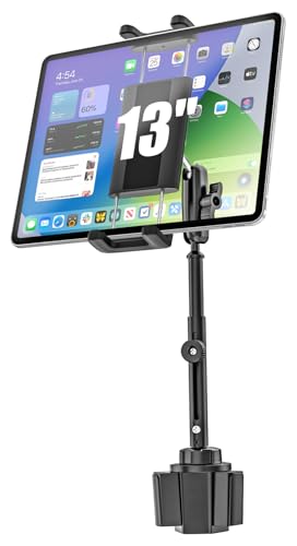 iPad Cup Holder Car Mount Heavy Duty with Height Adjust