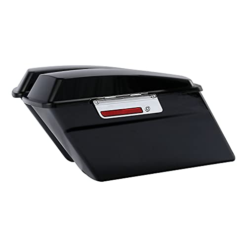 Matte Black Hard Saddlebags Fit for Harley Road King Street Glide Electra Glide Ultra 1994