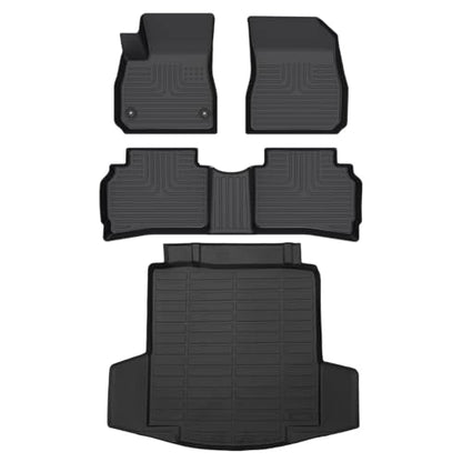 for Chevy Malibu All Weather Car Floor Mats 2016