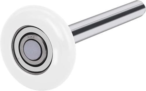 White 2" Nylon Garage Door Roller