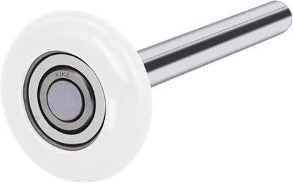 White 2" Nylon Garage Door Roller