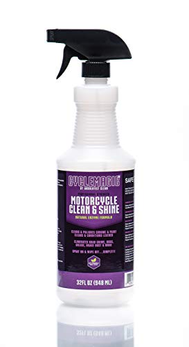 CycleMagic Motorcycle Clean and Shine Motorcycle Cleaner & Conditioner (32 Ounce)
