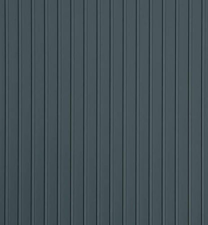 Garage Flooring 8'6" x 22' Slate Grey Ribbed Channel Vinyl Protector Mat