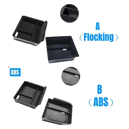 Car Storage Box Compatible For Tesla Model 3 2024 Center Armrest Hidden Box Cup Holder Console Organizer Car Box Accessories