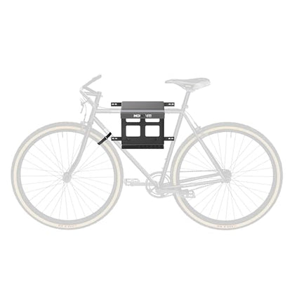 Bike Wall Mount Rack with Shelf and Hooks
