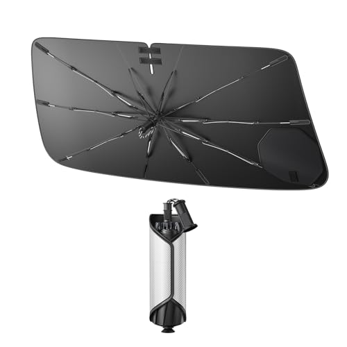 for 2025 2026 Toyota Camry Windshield Umbrella Sunshade [Easier Foldable] for 2026 Toyota Camry Accessories 2026 Camry Sunshade Umbrella 2026 Camry Windshield Sun Shade Umbrella Sun Protection