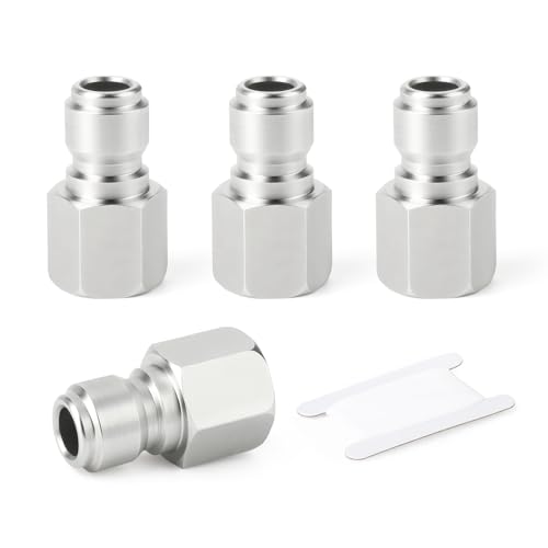 4PCS 304 Stainless Steel 1 (4 Count)