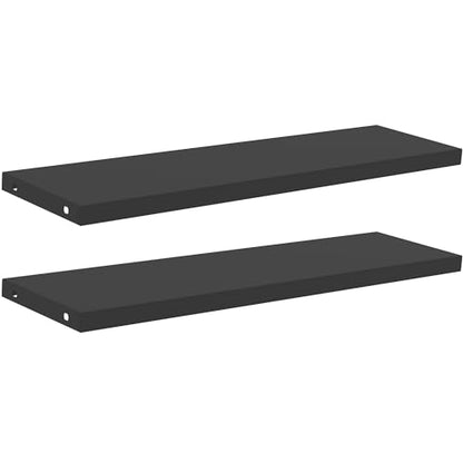 2 Pack Metal Storage Shed Shelves (2 Count)