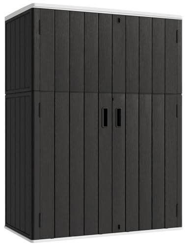 Outdoor Vertical Storage Shed