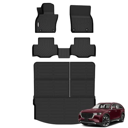 Floor Mats & Cargo Liner Set for Mazda 2024 2025 2026 CX