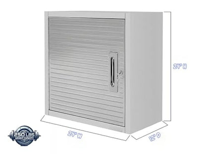 Heavy Duty 8 Piece Steel Garage Cabinet Storage Set with Rolling Workbench