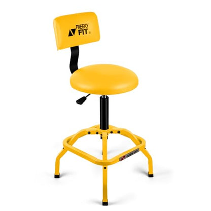 Shop Stool with Backrest