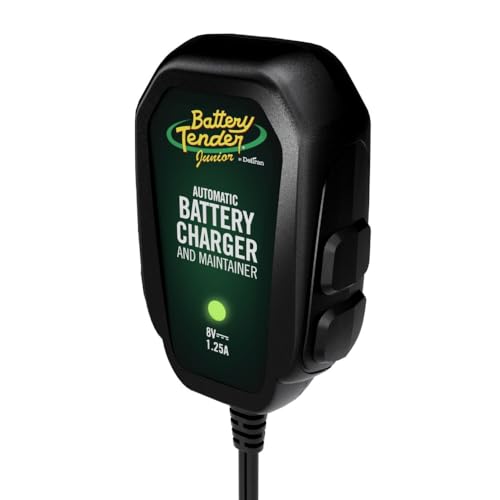 Junior 8V 1.25 AMP Car Battery Charger and Maintainer