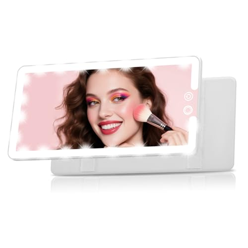 Car Visor Vanity Mirror with Light