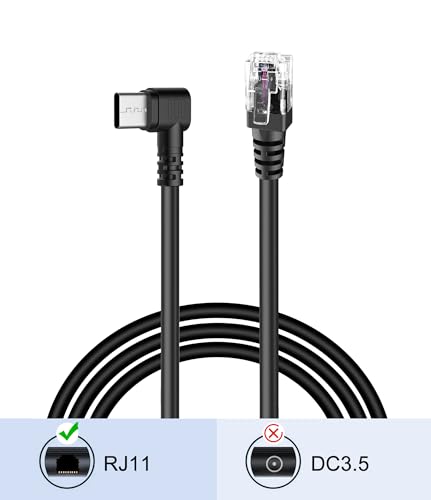 Type C to RJ11 Radar Cable for Escort