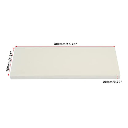 400x150x20mm 4pcs Car Garage Wall Guard Door Bumper Protector Anti Collision Waterproof White