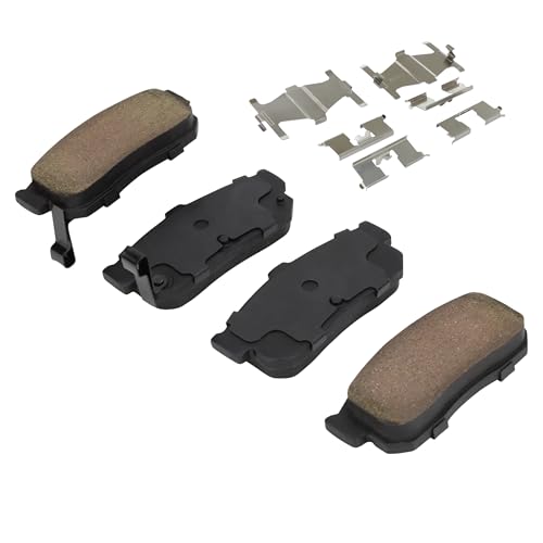 Rear Semi Metallic Brake Pads
