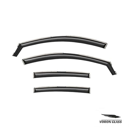 in Channel Extra Durable Rain Guards for Nissan Sentra 2020