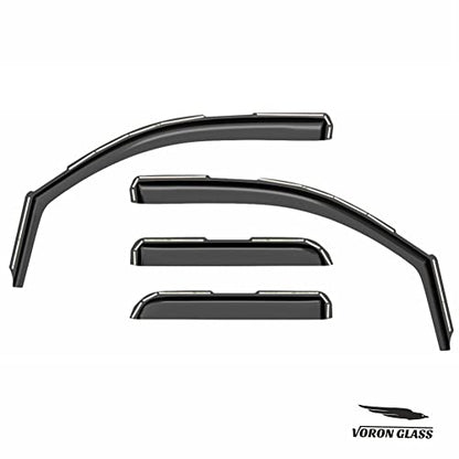 in Channel Extra Durable Rain Guards for Trucks GMC Sierra 2014 (4 Count)