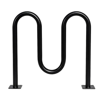 Commercial Dual Loop Wave Bike Racks