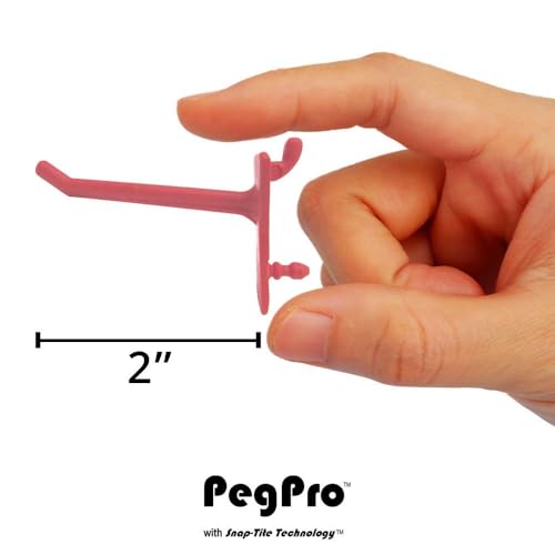 PegPro® 2" Hooks Kit for Standard “Wood Fiber” pegboard (24 Count)