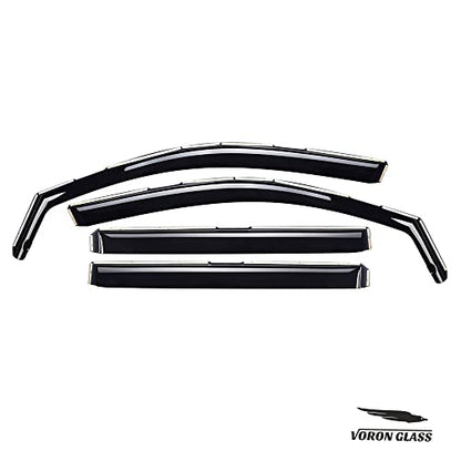 in Channel Extra Durable Rain Guards for Toyota Highlander 2014