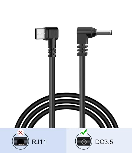 Type C to DC3.5 Radar Detector Cable for Escort