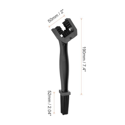 Bicycle Chain Cleaning Tool Brush Motorcycle Chain Brush Black