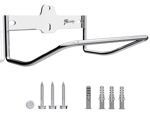 2 Ladder Hooks Wall Mount for Ladder Storage Strollers and Folding Chair