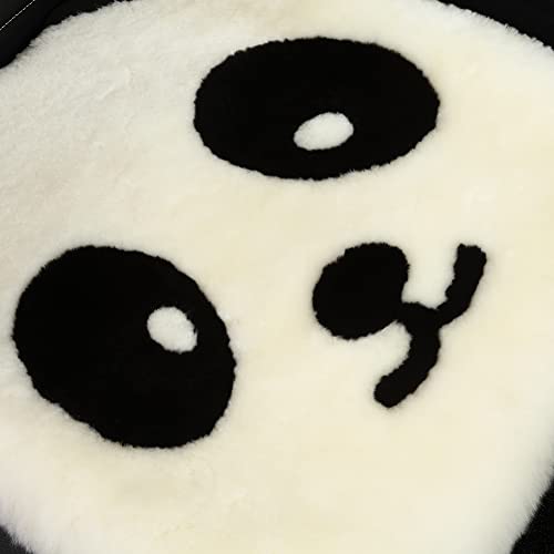 Genuine Sheepskin Car Seat Cushion Seat Covers for Cars Trucks SUV Comfort Seat Protector Pad for Car Driver Seat Car Accessories for Women Office Chair Car Decor