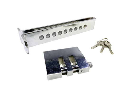 22.5cm Anti Theft Auto Brake Clutch Lock Stainless Steel Vehicle Security Protection Supplies Car Brake Lock with 3 Keys